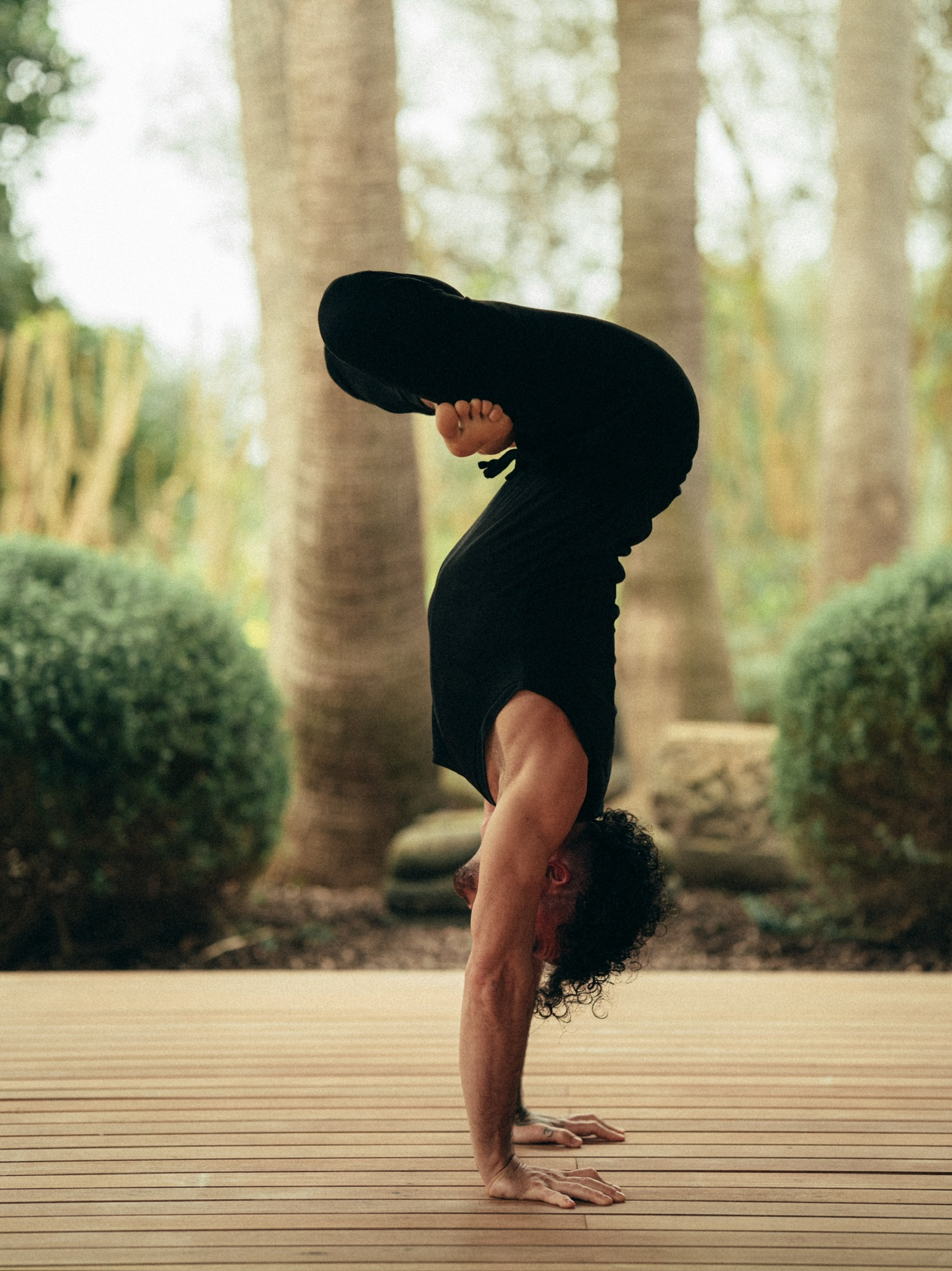 Antonio Loddo, lead yoga teacher at Nest Yoga Koh Phangan