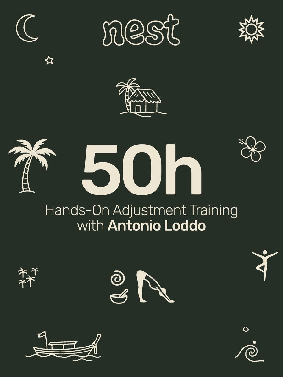 50h Hands-On Adjustment Training Koh Phangan with Antonio Loddo